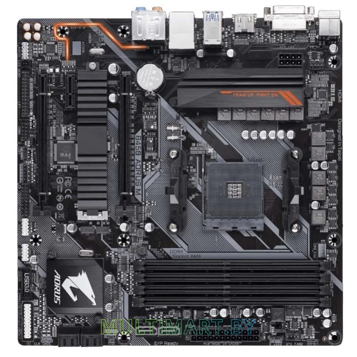 Материнская плата Gigabyte B450 AORUS M (rev. 1.0)